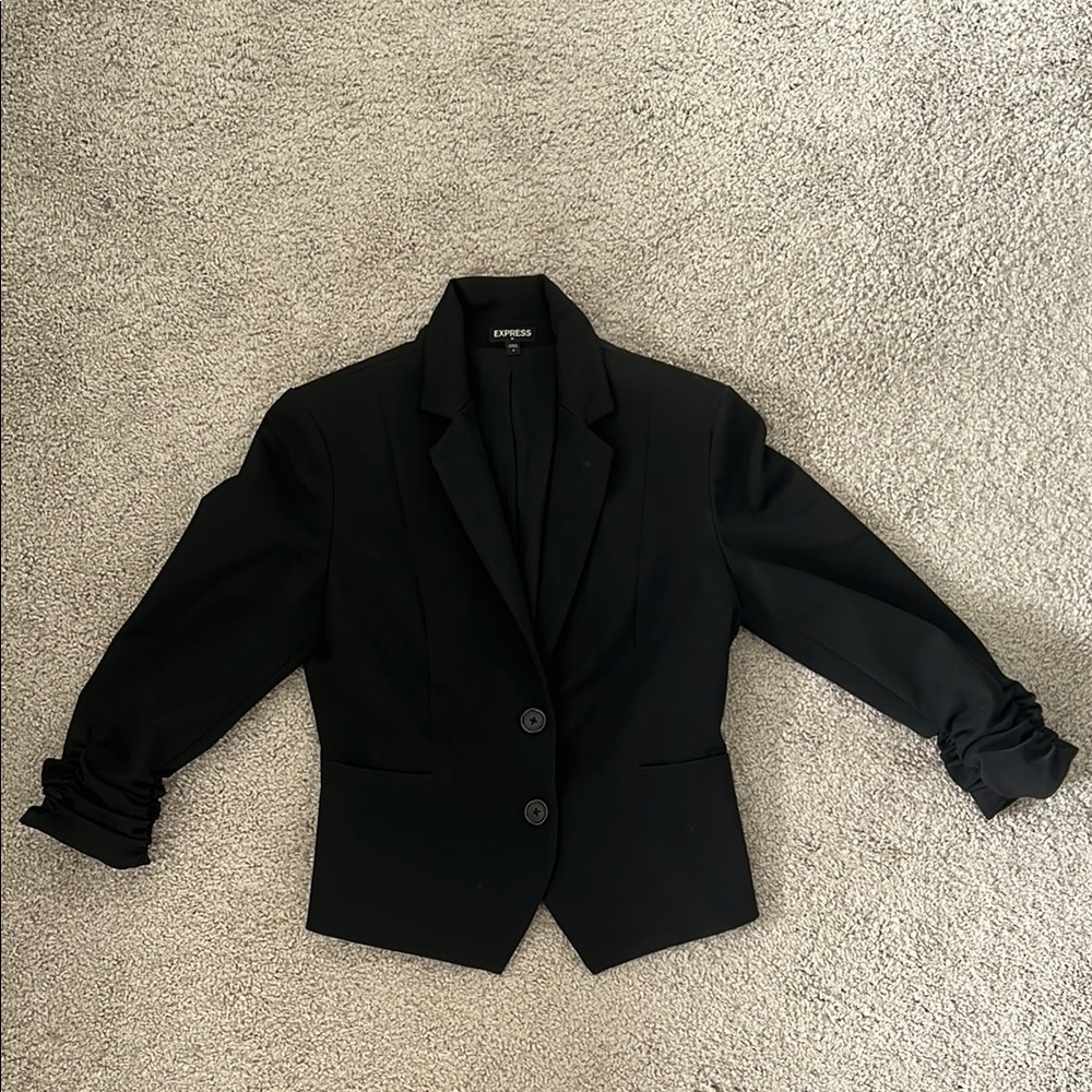 Express Women's Elegant Black Suit Jacket